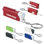 HT134 Key Ring Light With Pen and custom imprint